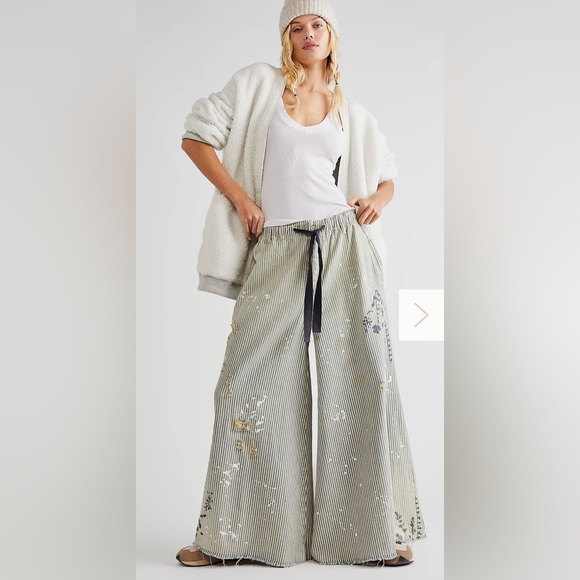 FP wide leg paint pants - Picture 2 of 8